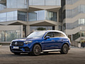 2025 Mercedes-AMG GLC 63 S E PERFORMANCE (Color: Spectral Blue Metallic) - Front Three-Quarter