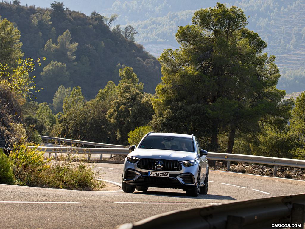 2025 Mercedes-AMG GLC 63 S E PERFORMANCE (Color: High-tech Silver Magno) - Front