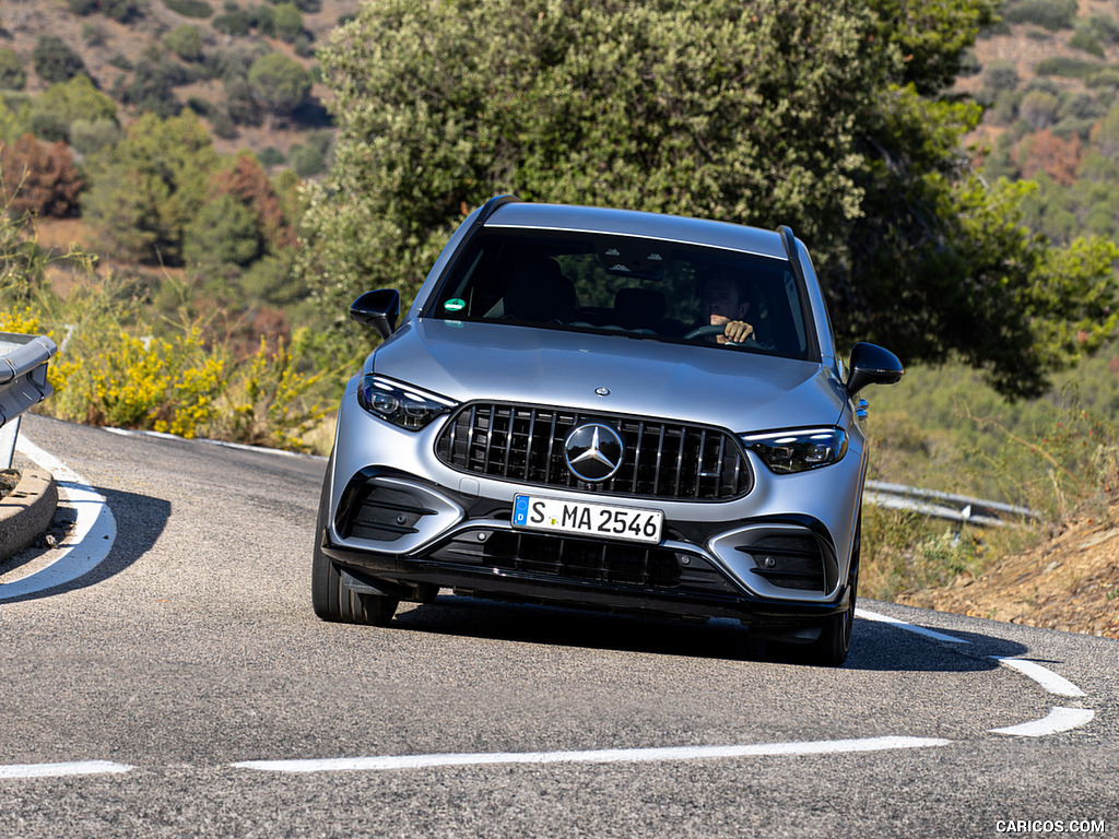 2025 Mercedes-AMG GLC 63 S E PERFORMANCE (Color: High-tech Silver Magno) - Front