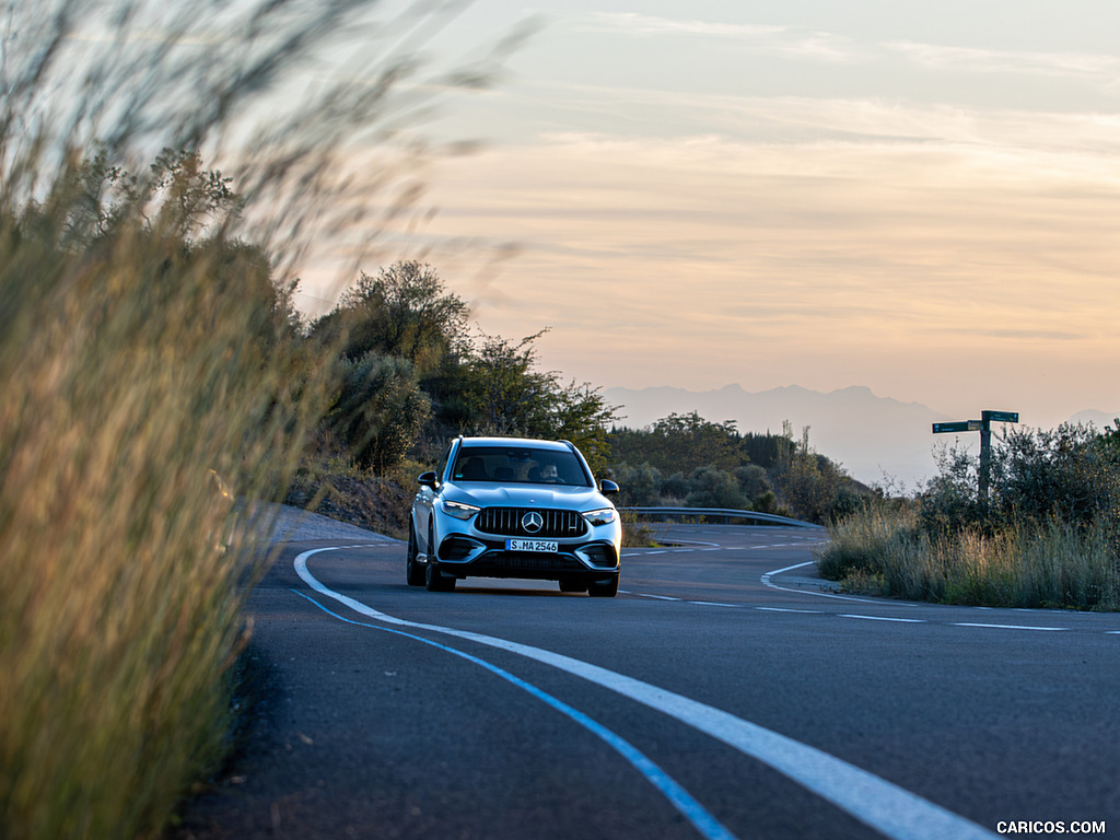 2025 Mercedes-AMG GLC 63 S E PERFORMANCE (Color: High-tech Silver Magno) - Front