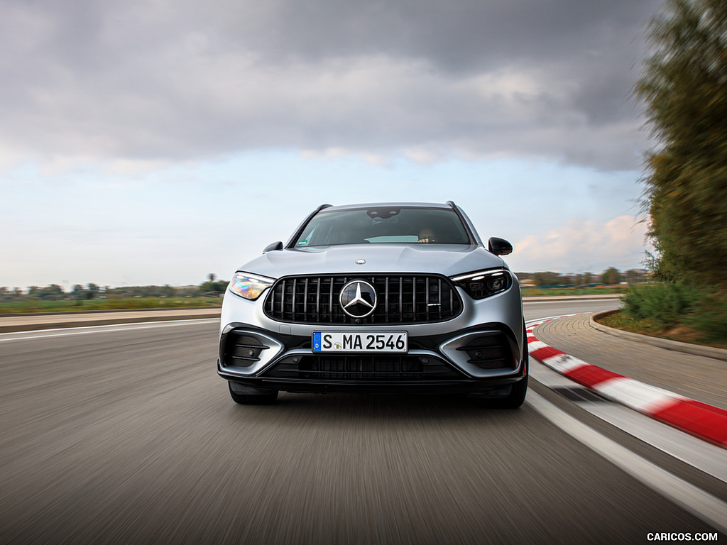 2025 Mercedes-AMG GLC 63 S E PERFORMANCE (Color: High-tech Silver Magno) - Front