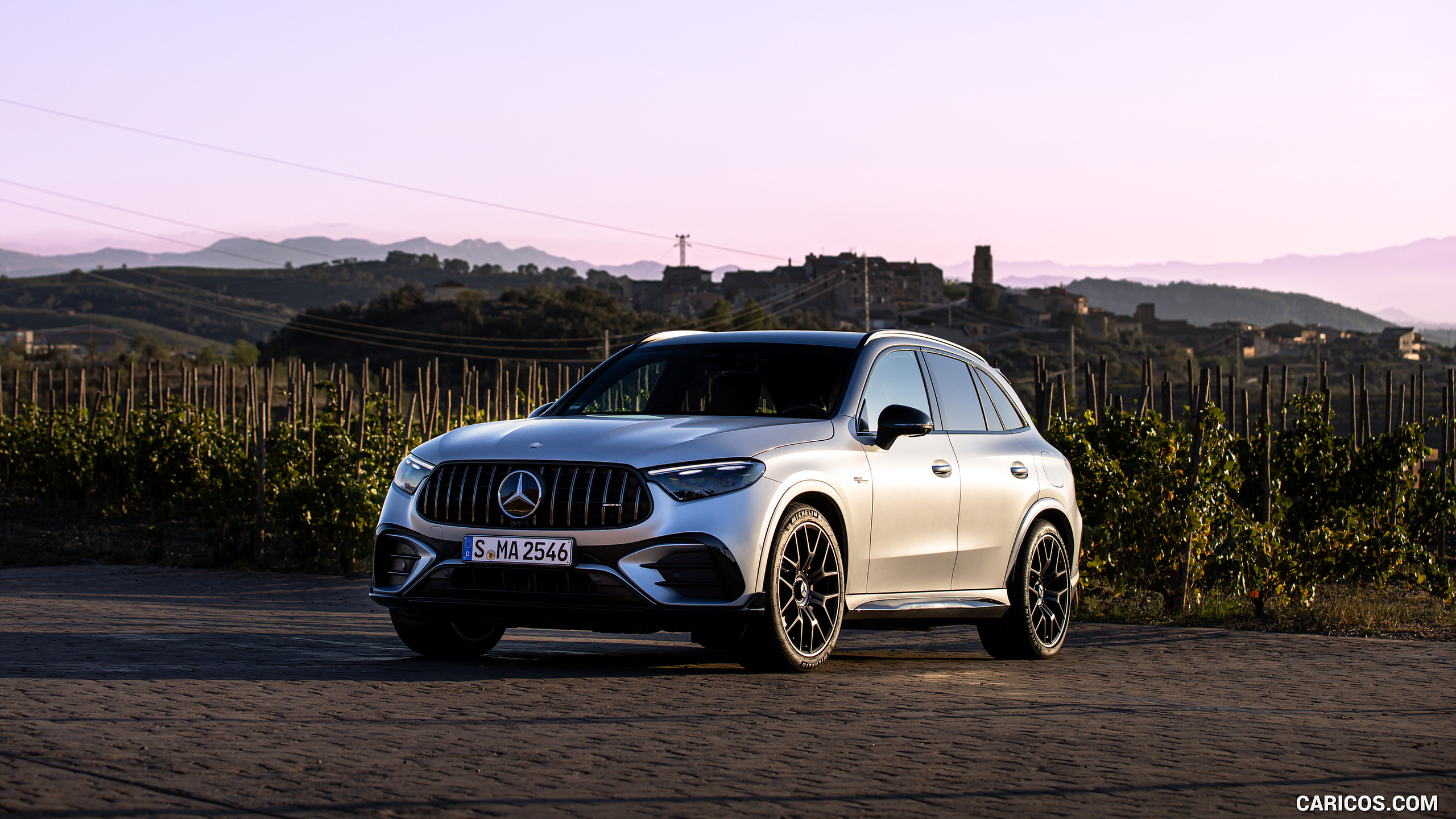 2025 MercedesAMG GLC 63 S E PERFORMANCE (Color Hightech Silver Magno