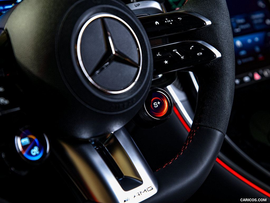 2025 Mercedes-AMG GLC 63 S E PERFORMANCE (Color: High-tech Silver Magno) - Interior, Steering Wheel