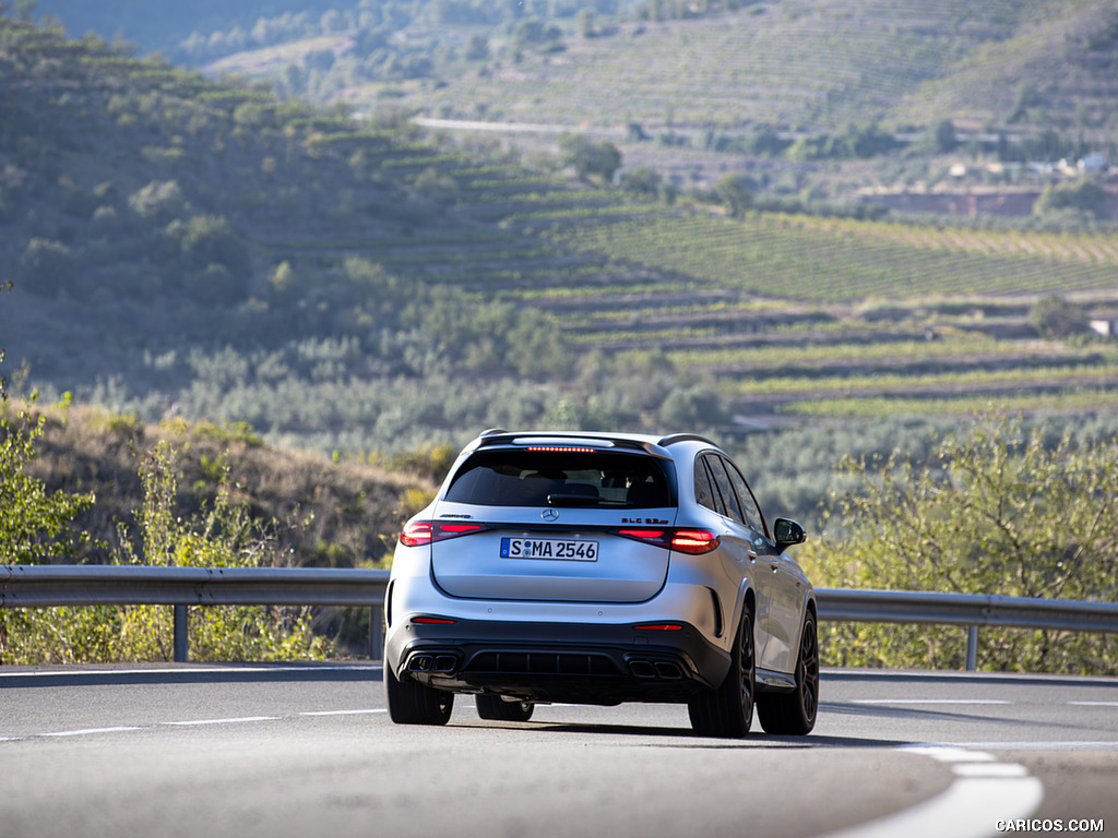 2025 Mercedes-AMG GLC 63 S E PERFORMANCE (Color: High-tech Silver Magno) - Rear