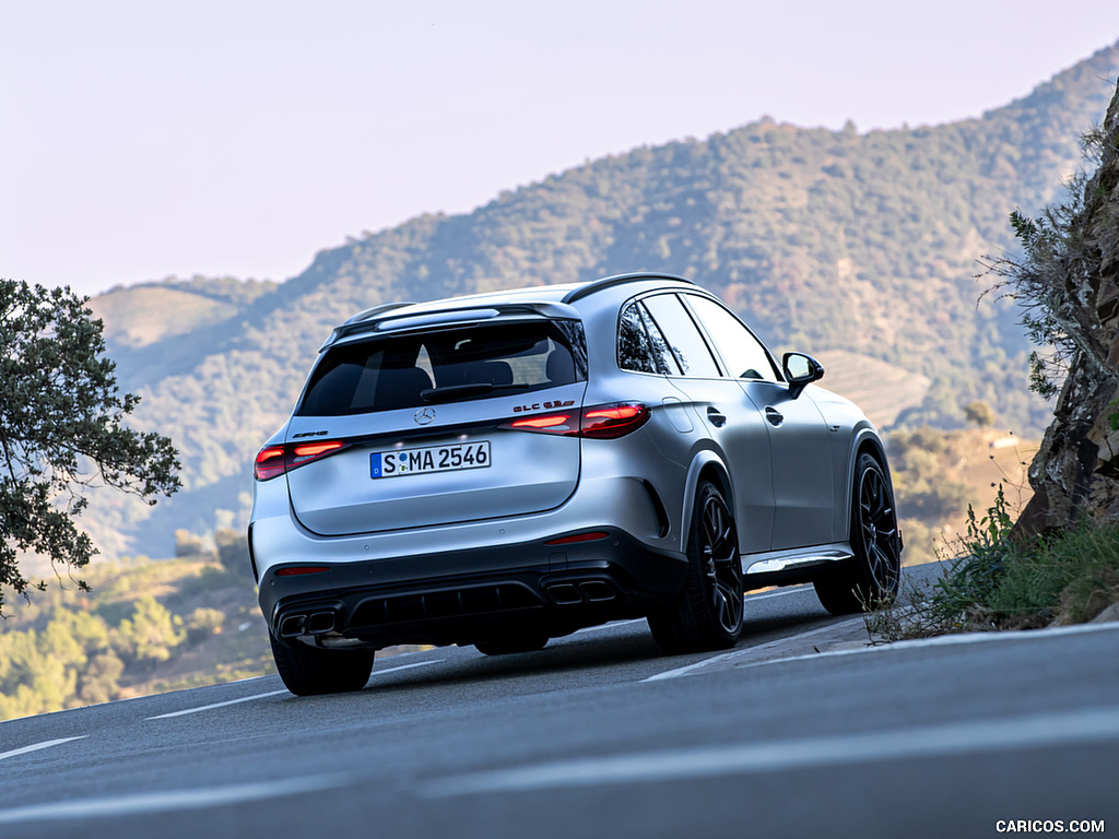 2025 Mercedes-AMG GLC 63 S E PERFORMANCE (Color: High-tech Silver Magno) - Rear