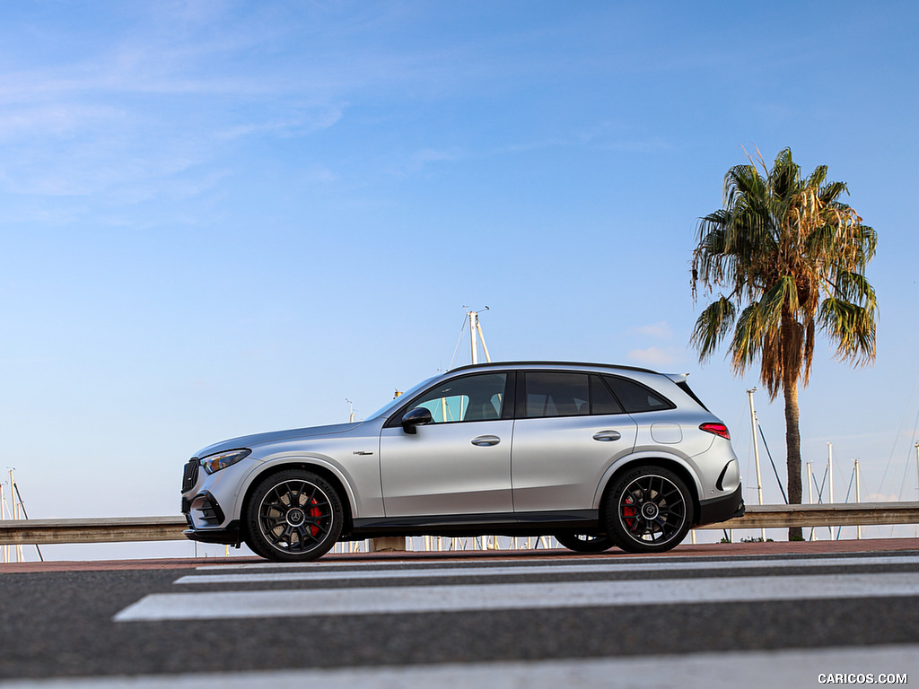 2025 Mercedes-AMG GLC 63 S E PERFORMANCE (Color: High-tech Silver Magno) - Side