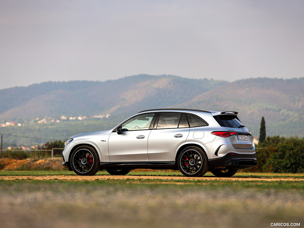 2025 Mercedes-AMG GLC 63 S E PERFORMANCE (Color: High-tech Silver Magno) - Side