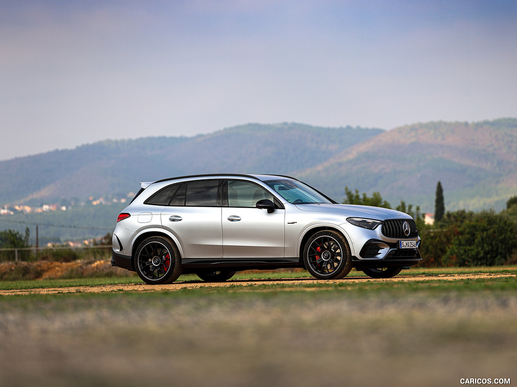 2025 Mercedes-AMG GLC 63 S E PERFORMANCE (Color: High-tech Silver Magno) - Side