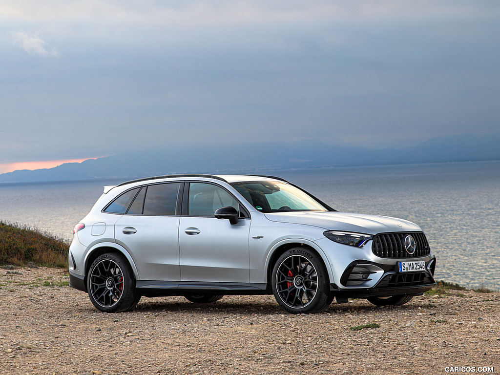 2025 Mercedes-AMG GLC 63 S E PERFORMANCE (Color: High-tech Silver Magno) - Side