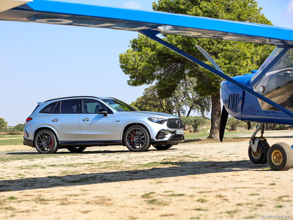 2025 Mercedes-AMG GLC 63 S E PERFORMANCE (Color: High-tech Silver Magno) - Side