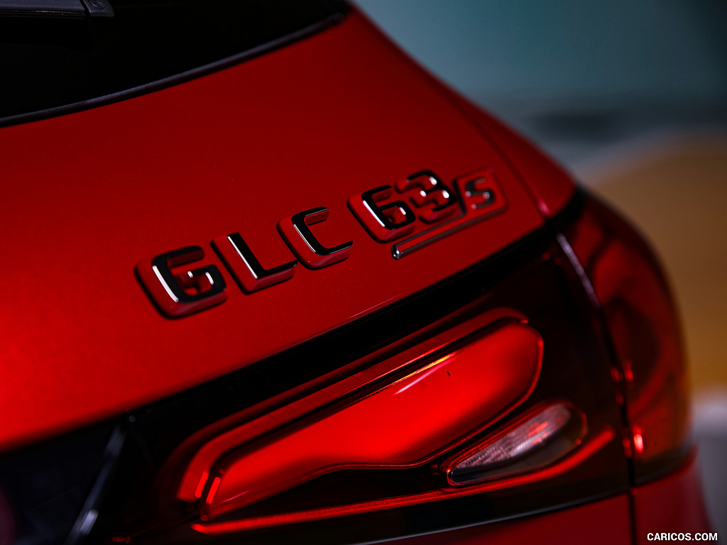 2025 Mercedes-AMG GLC 63 S E PERFORMANCE (Color: Patagonia Red Metallic) - Badge