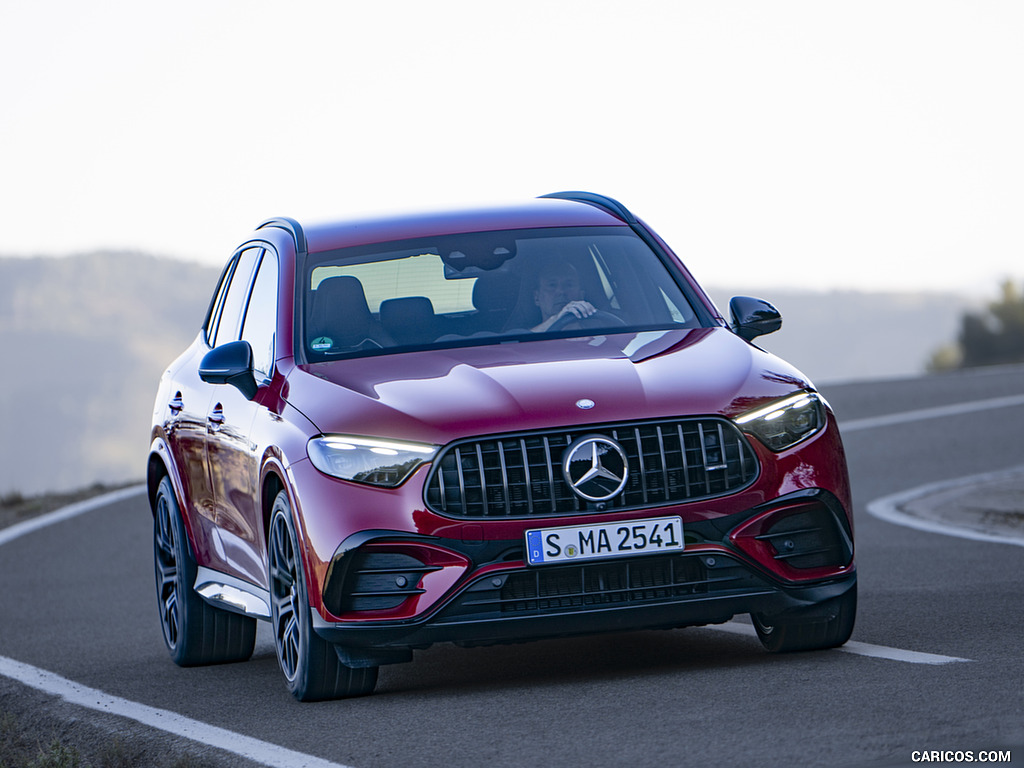 2025 Mercedes-AMG GLC 63 S E PERFORMANCE (Color: Patagonia Red Metallic) - Front