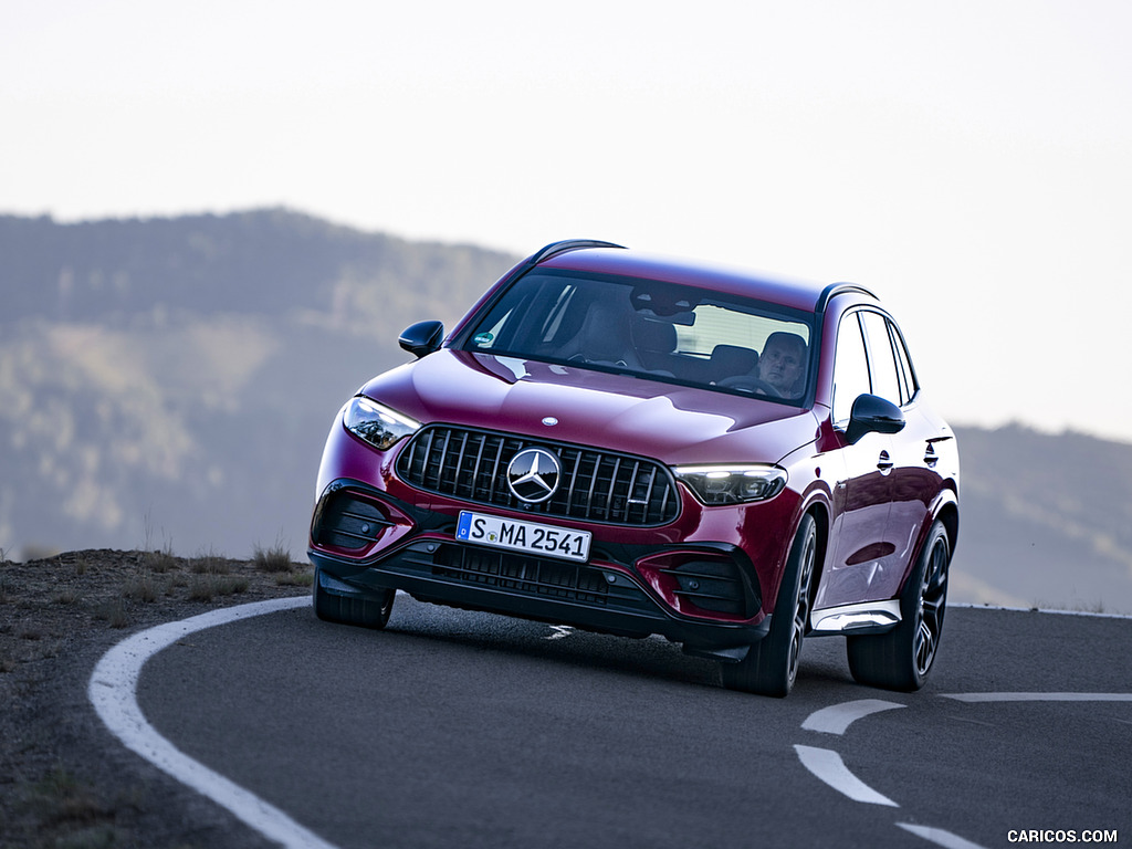 2025 Mercedes-AMG GLC 63 S E PERFORMANCE (Color: Patagonia Red Metallic) - Front