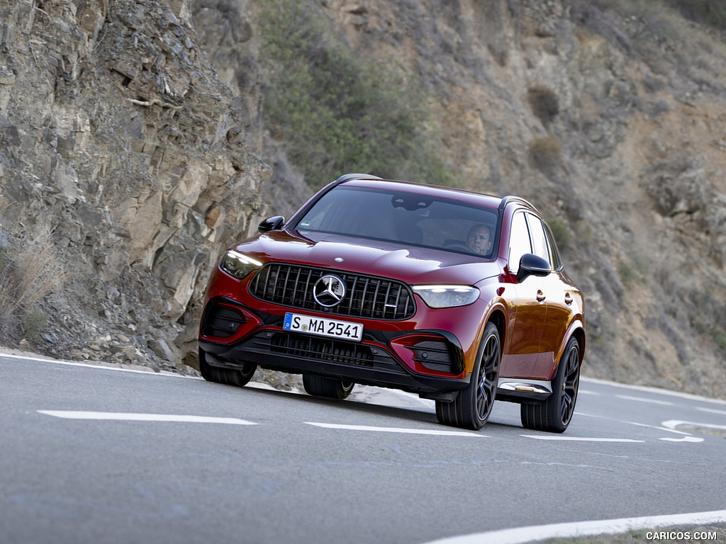 2025 Mercedes-AMG GLC 63 S E PERFORMANCE (Color: Patagonia Red Metallic) - Front