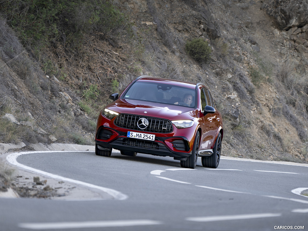 2025 Mercedes-AMG GLC 63 S E PERFORMANCE (Color: Patagonia Red Metallic) - Front