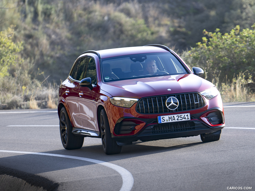 2025 Mercedes-AMG GLC 63 S E PERFORMANCE (Color: Patagonia Red Metallic) - Front