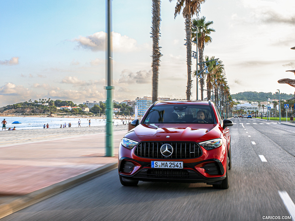 2025 Mercedes-AMG GLC 63 S E PERFORMANCE (Color: Patagonia Red Metallic) - Front