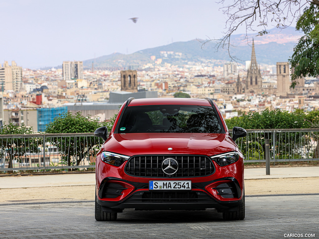 2025 Mercedes-AMG GLC 63 S E PERFORMANCE (Color: Patagonia Red Metallic) - Front