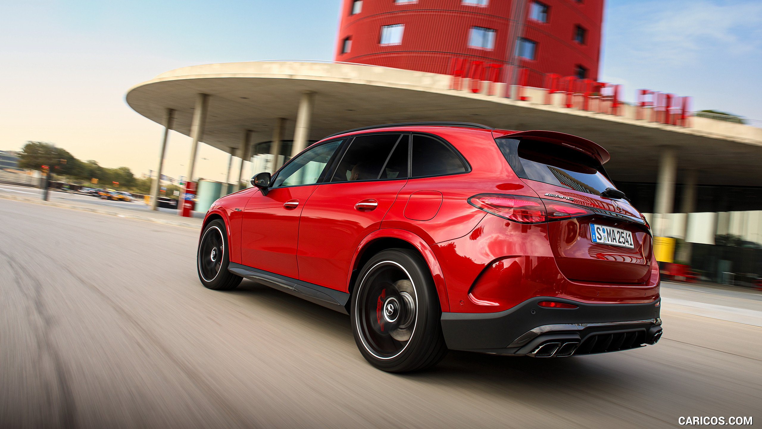 2025 Mercedes-AMG GLC 63 S E PERFORMANCE (Color: Patagonia Red Metallic ...