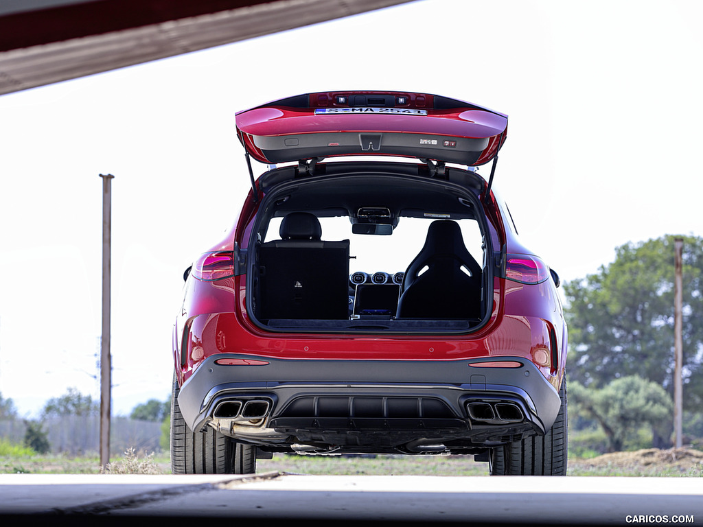 2025 Mercedes-AMG GLC 63 S E PERFORMANCE (Color: Patagonia Red Metallic) - Trunk