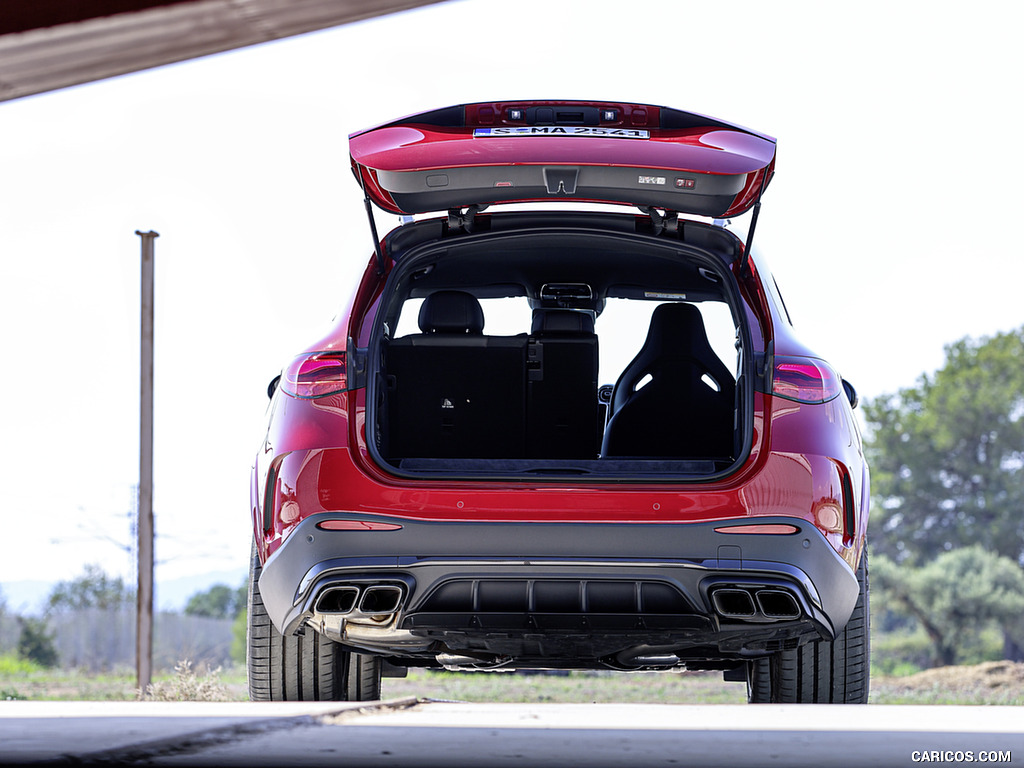 2025 Mercedes-AMG GLC 63 S E PERFORMANCE (Color: Patagonia Red Metallic) - Trunk