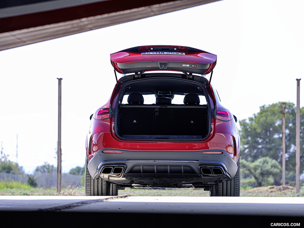 2025 Mercedes-AMG GLC 63 S E PERFORMANCE (Color: Patagonia Red Metallic) - Trunk