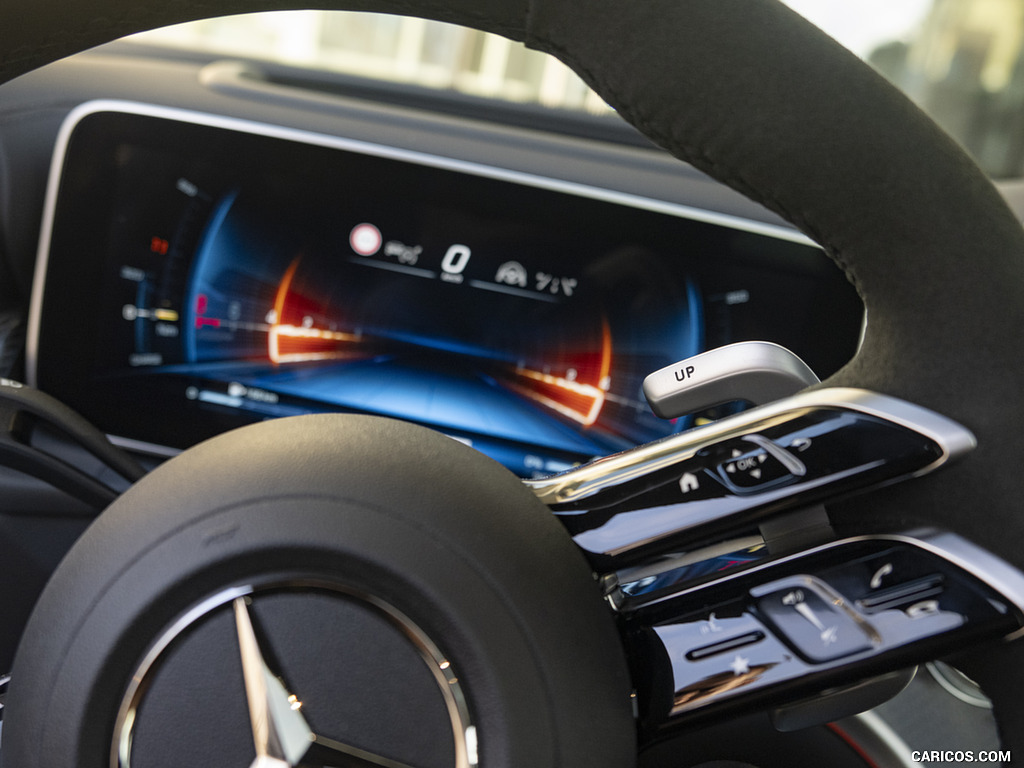 2025 Mercedes-AMG GLC 63 S E PERFORMANCE (Color: Spectral Blue Metallic) - Digital Instrument Cluster