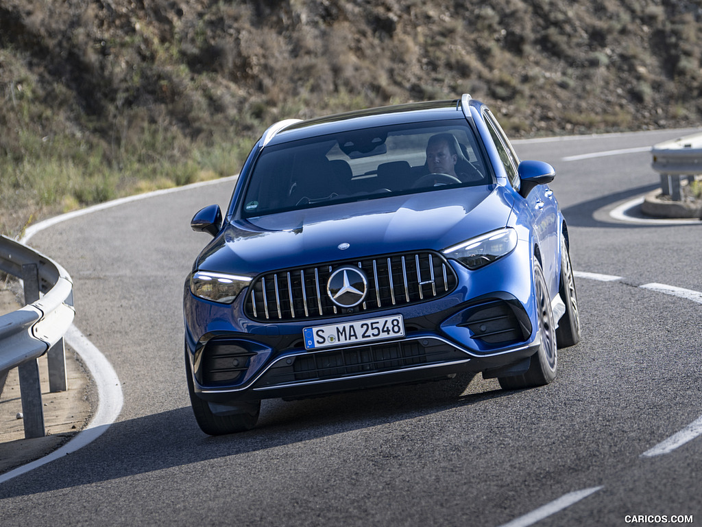 2025 Mercedes-AMG GLC 63 S E PERFORMANCE (Color: Spectral Blue Metallic) - Front