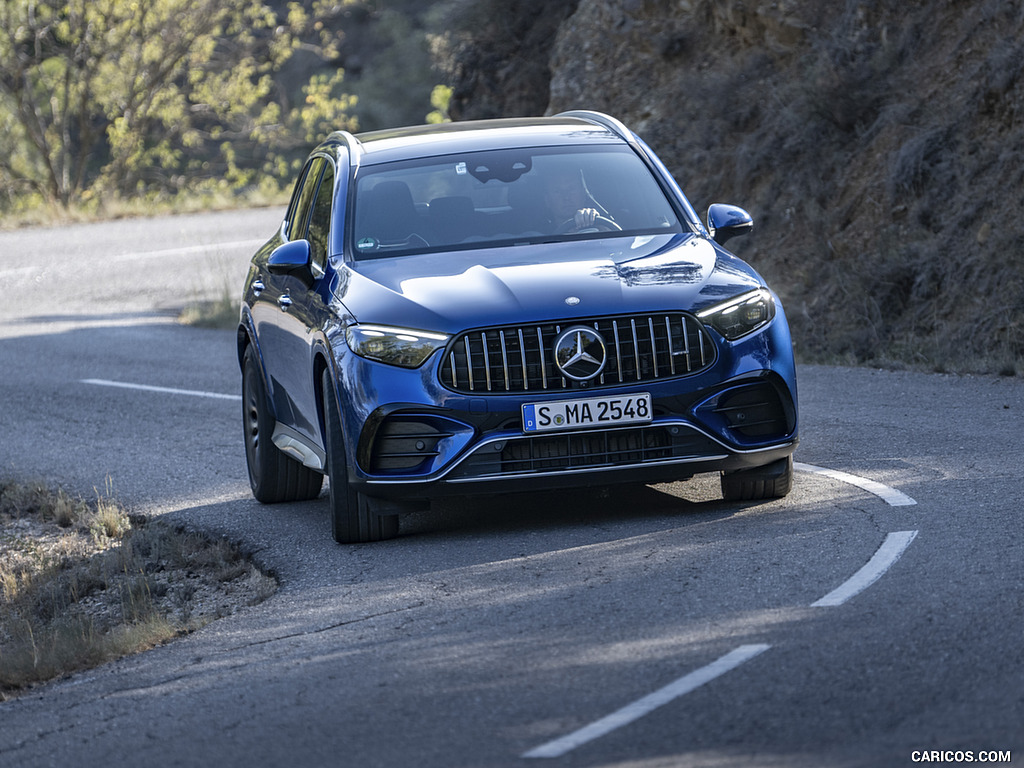 2025 Mercedes-AMG GLC 63 S E PERFORMANCE (Color: Spectral Blue Metallic) - Front