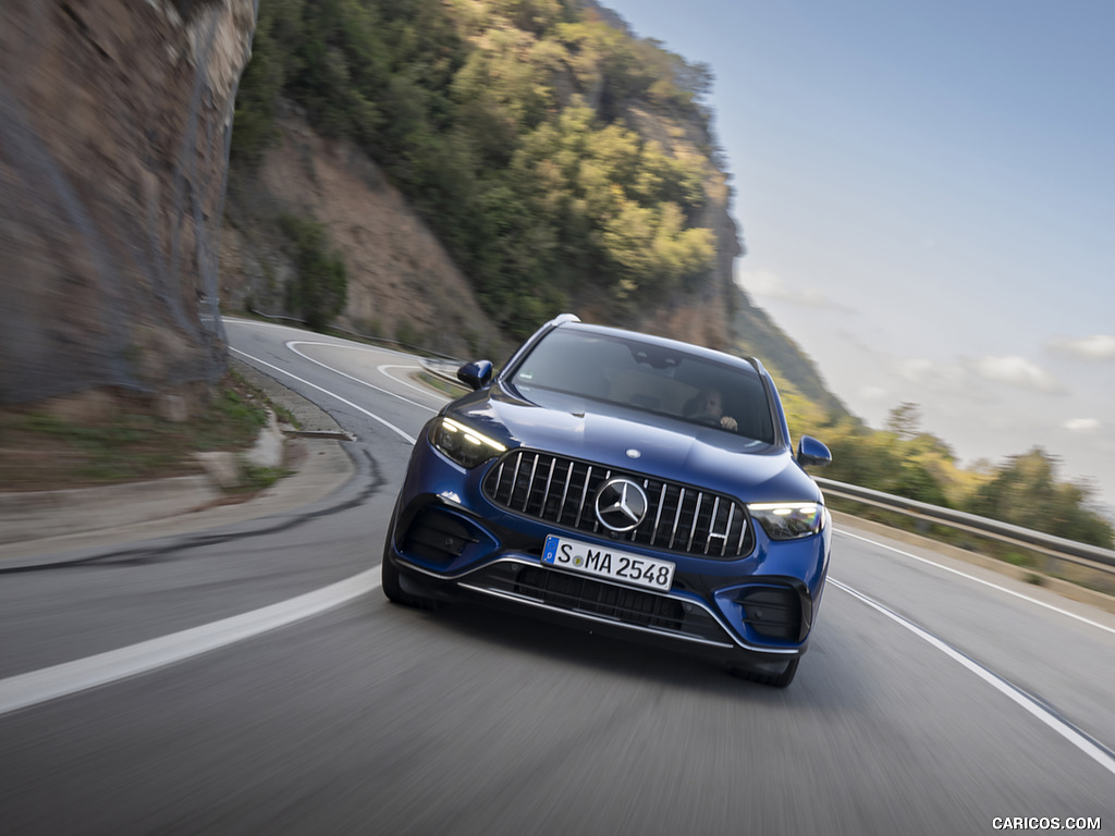 2025 Mercedes-AMG GLC 63 S E PERFORMANCE (Color: Spectral Blue Metallic) - Front