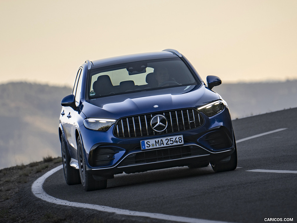 2025 Mercedes-AMG GLC 63 S E PERFORMANCE (Color: Spectral Blue Metallic) - Front