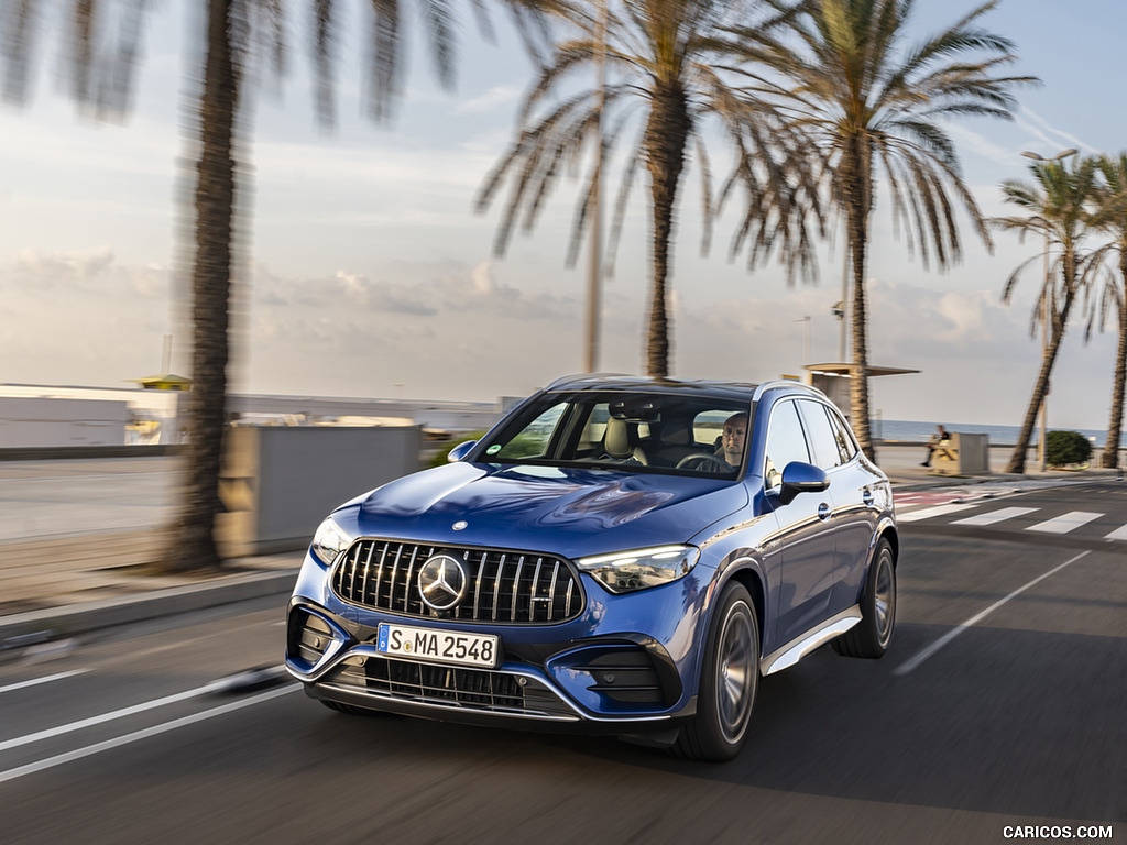 2025 Mercedes-AMG GLC 63 S E PERFORMANCE (Color: Spectral Blue Metallic) - Front