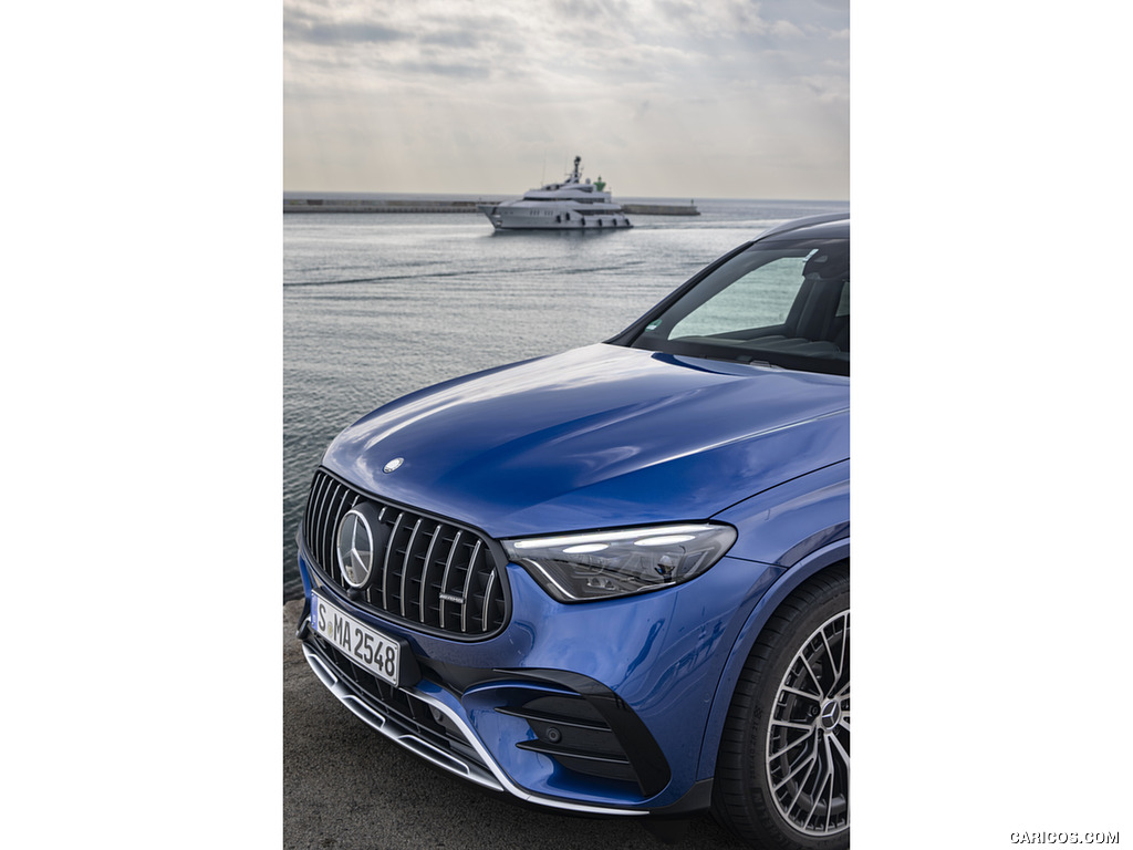 2025 Mercedes-AMG GLC 63 S E PERFORMANCE (Color: Spectral Blue Metallic) - Front