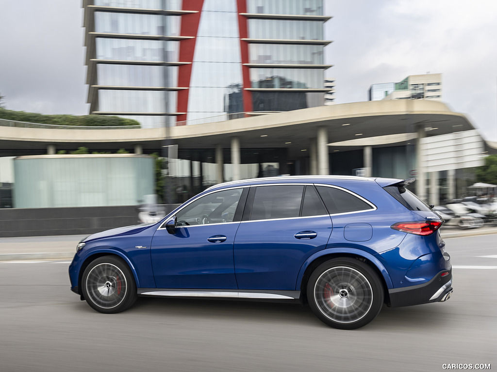 2025 Mercedes-AMG GLC 63 S E PERFORMANCE (Color: Spectral Blue Metallic) - Side