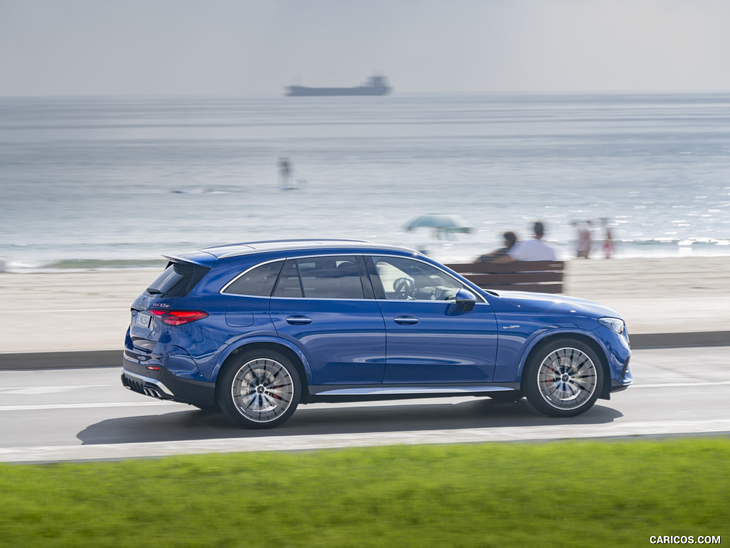 2025 Mercedes-AMG GLC 63 S E PERFORMANCE (Color: Spectral Blue Metallic) - Side