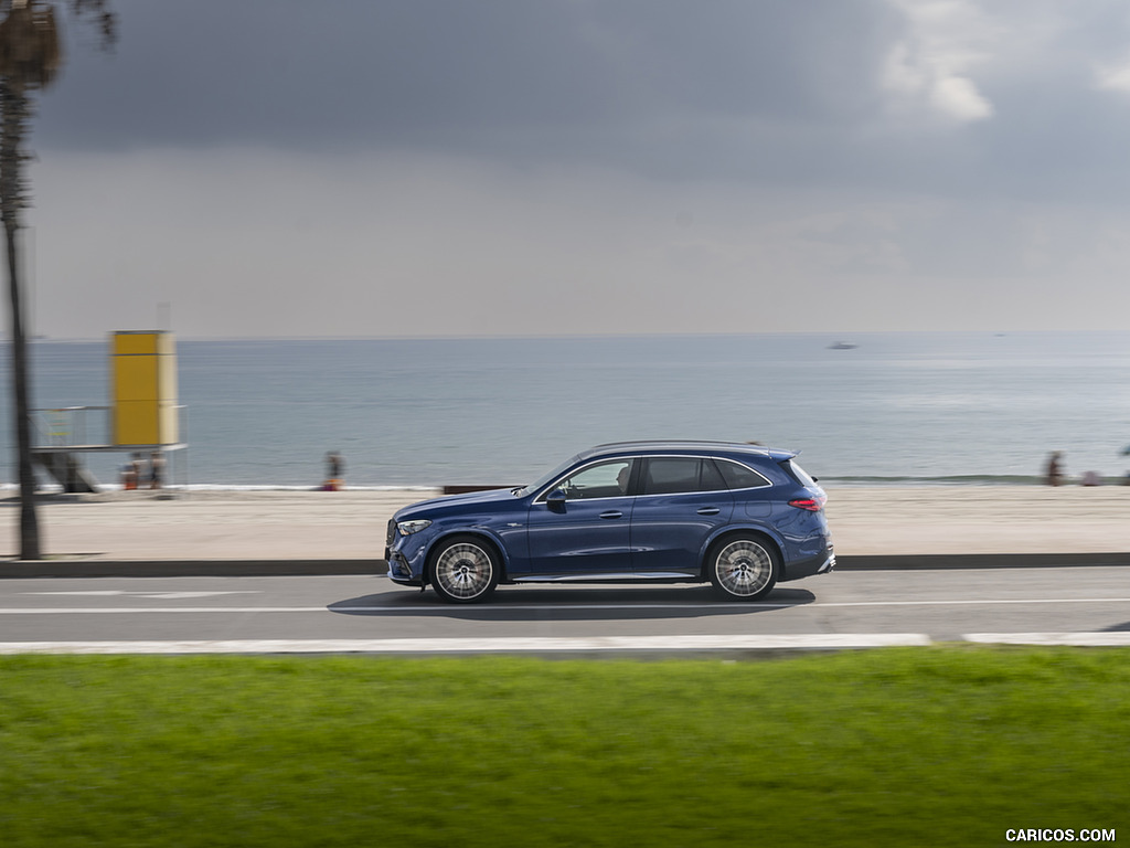 2025 Mercedes-AMG GLC 63 S E PERFORMANCE (Color: Spectral Blue Metallic) - Side