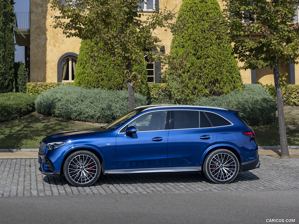 2025 Mercedes-AMG GLC 63 S E PERFORMANCE (Color: Spectral Blue Metallic) - Side