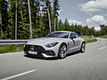 2025 Mercedes-AMG GT 63 PRO 4MATIC+ (Color: MANUFAKTUR Alpine Gray Solid) - Front Three-Quarter