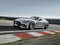 2025 Mercedes-AMG GT 63 PRO 4MATIC+ (Color: MANUFAKTUR Alpine Gray Solid) - Front Three-Quarter