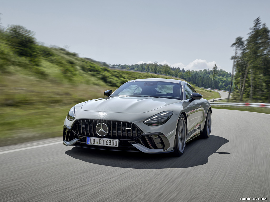 2025 Mercedes-AMG GT 63 PRO 4MATIC+ (Color: MANUFAKTUR Alpine Gray Solid) - Front