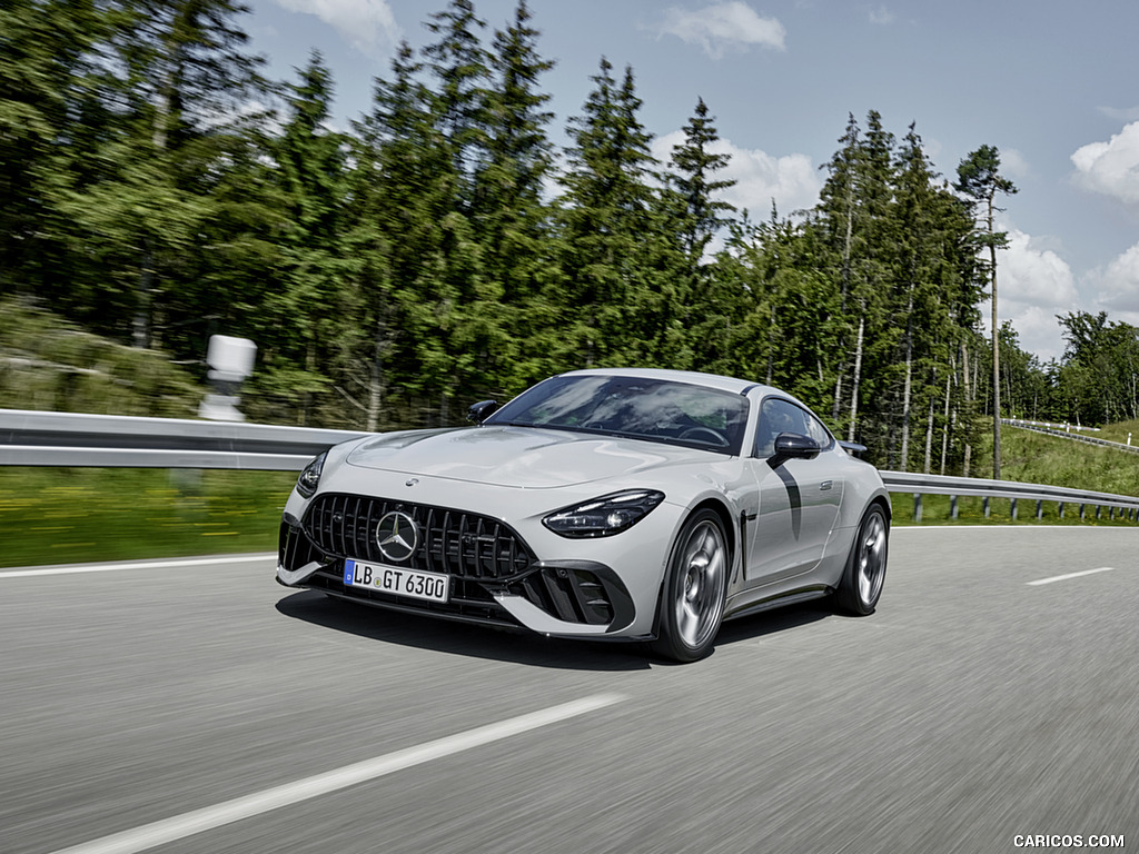 2025 Mercedes-AMG GT 63 PRO 4MATIC+ (Color: MANUFAKTUR Alpine Gray Solid) - Front