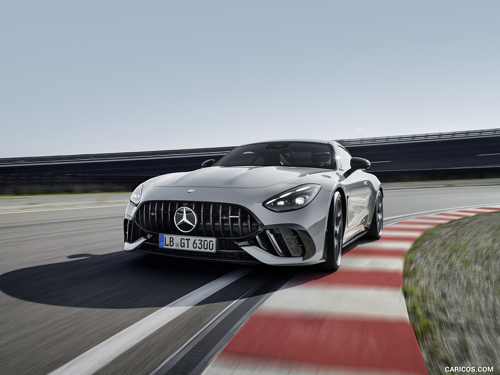 2025 Mercedes-AMG GT 63 PRO 4MATIC+ (Color: MANUFAKTUR Alpine Gray Solid) - Front