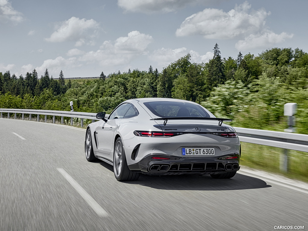 2025 Mercedes-AMG GT 63 PRO 4MATIC+ (Color: MANUFAKTUR Alpine Gray Solid) - Rear