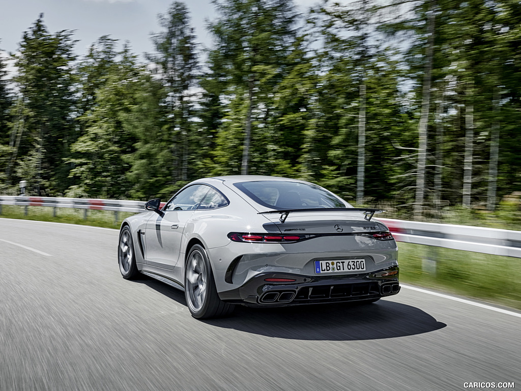 2025 Mercedes-AMG GT 63 PRO 4MATIC+ (Color: MANUFAKTUR Alpine Gray Solid) - Rear