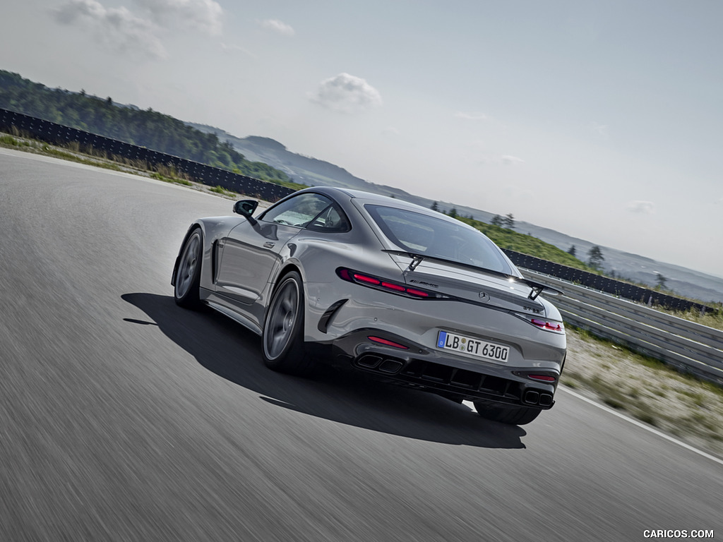 2025 Mercedes-AMG GT 63 PRO 4MATIC+ (Color: MANUFAKTUR Alpine Gray Solid) - Rear