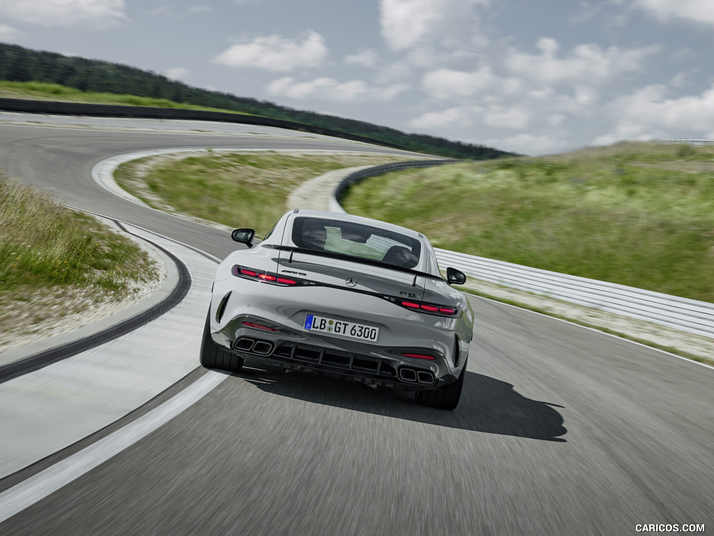 2025 Mercedes-AMG GT 63 PRO 4MATIC+ (Color: MANUFAKTUR Alpine Gray Solid) - Rear