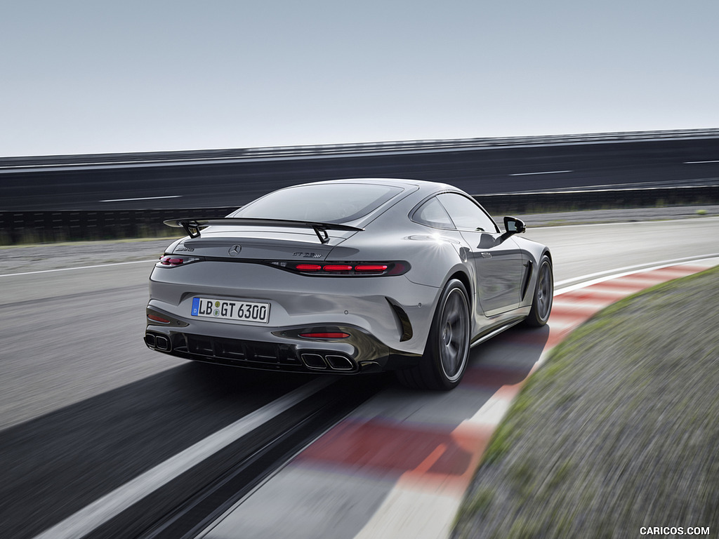 2025 Mercedes-AMG GT 63 PRO 4MATIC+ (Color: MANUFAKTUR Alpine Gray Solid) - Rear