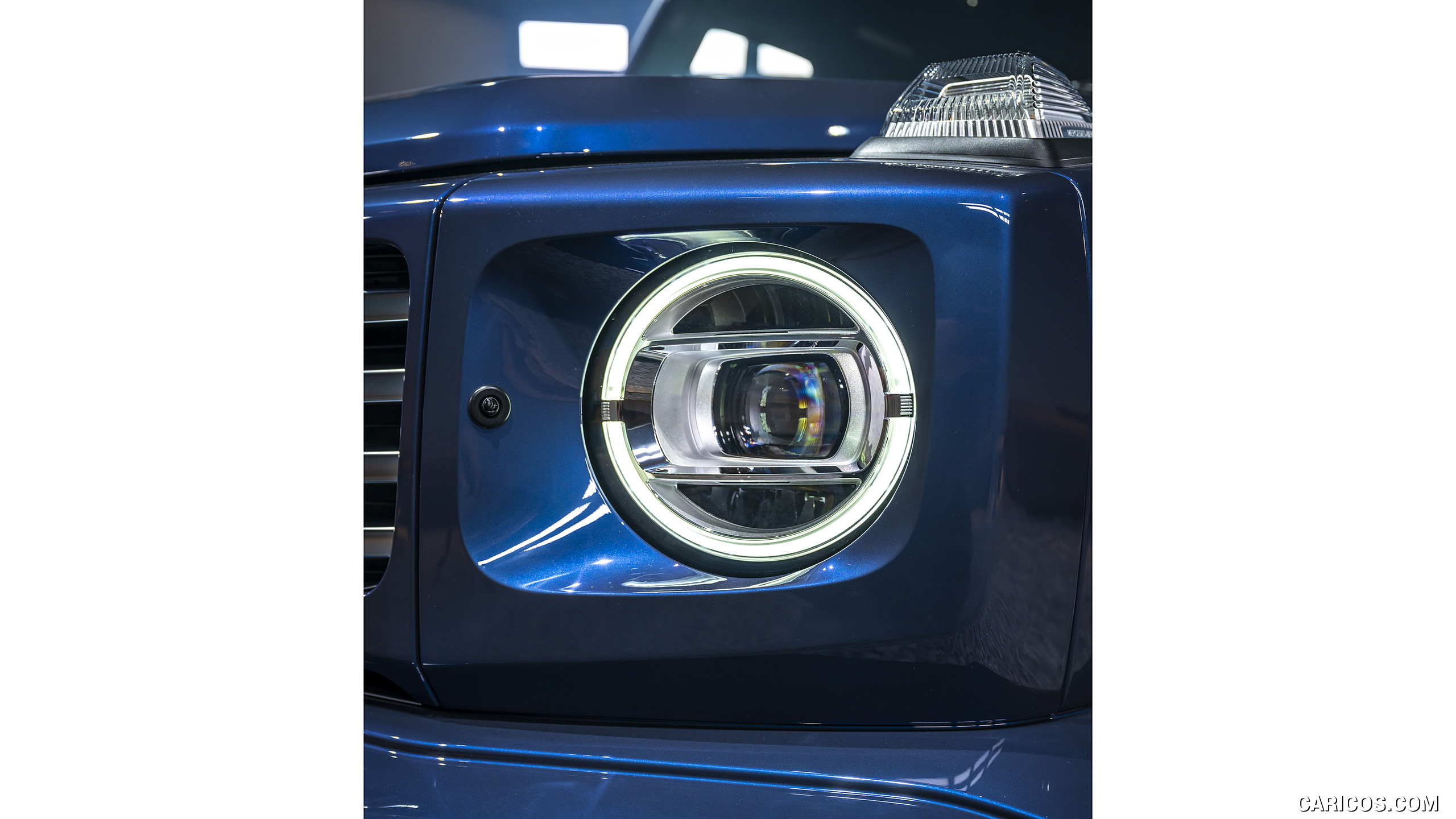 2025 Mercedes-Benz G 550 (Color: Sodalite Blue) - Headlight, #44 of 74