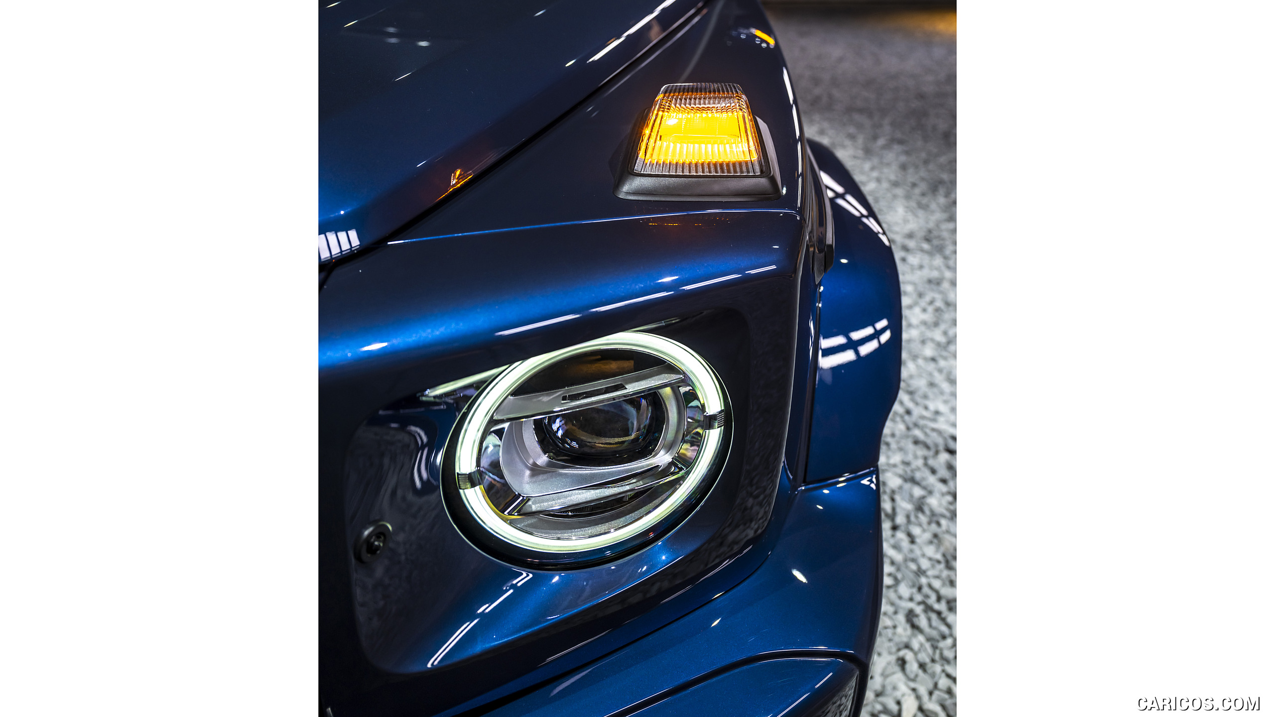 2025 Mercedes-Benz G 550 (Color: Sodalite Blue) - Headlight, #45 of 74