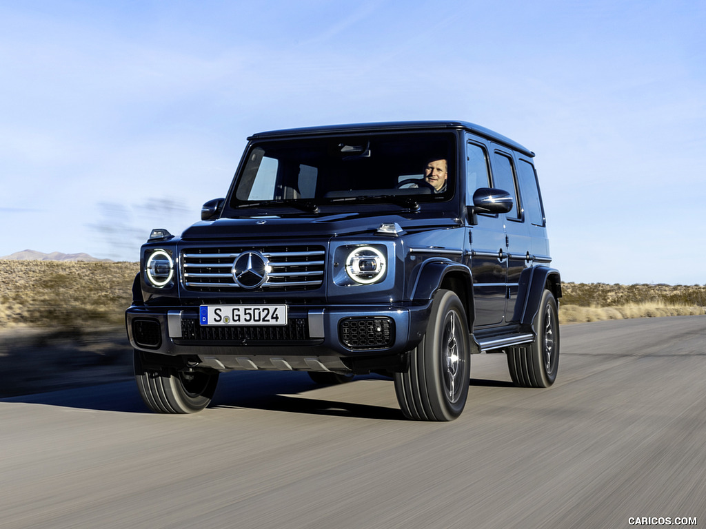 2025 Mercedes-Benz G 550 (Color: Sodalite Blue) - Front